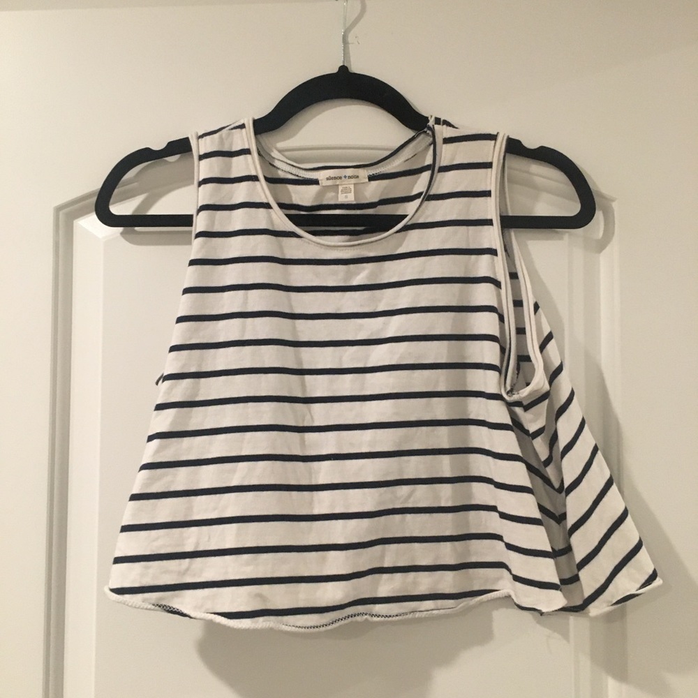 UO Silence and Noise cropped tank top.